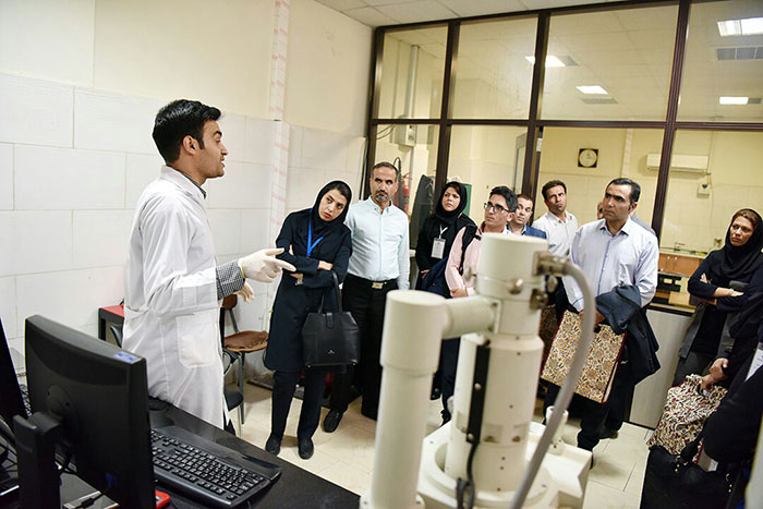 بازدید از آزمایشگاه های دانشگاه صنعتی امیرکبیر